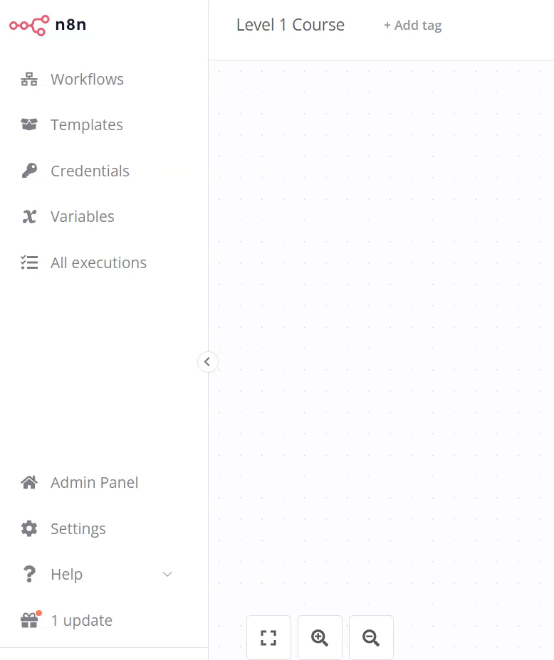 编辑器 UI 左侧菜单
