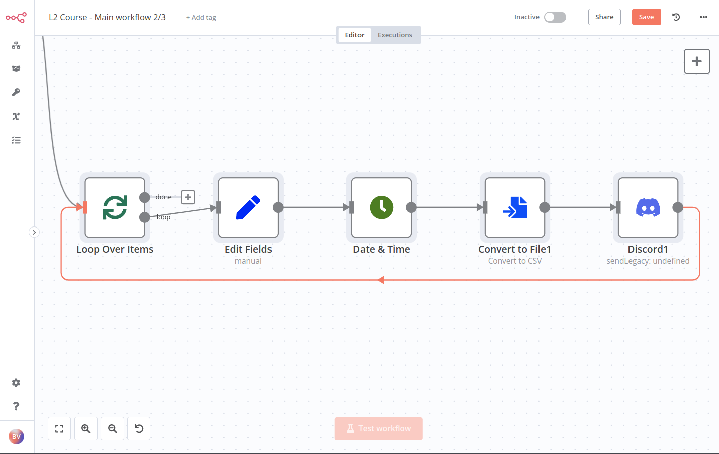 工作流程 3：生成总销售额文件